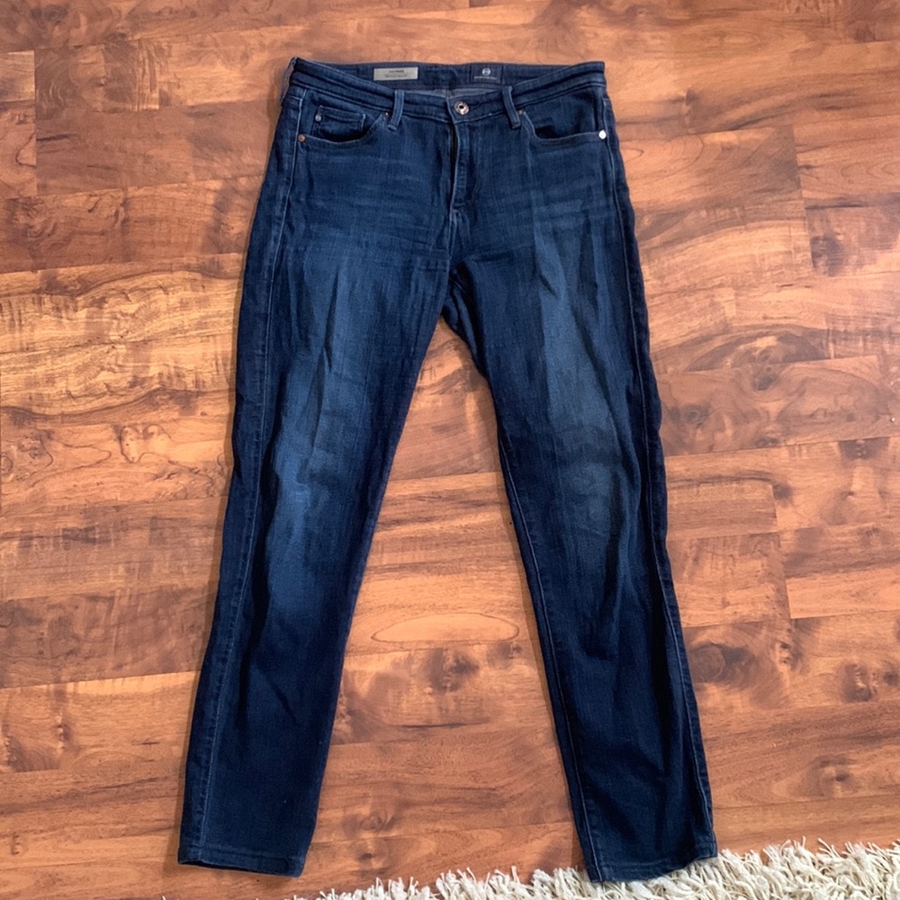 AG mid rise jeans